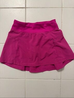 5/$25 all in motion Bright Fuchsia Tennis Skirt with Built-In Shorts